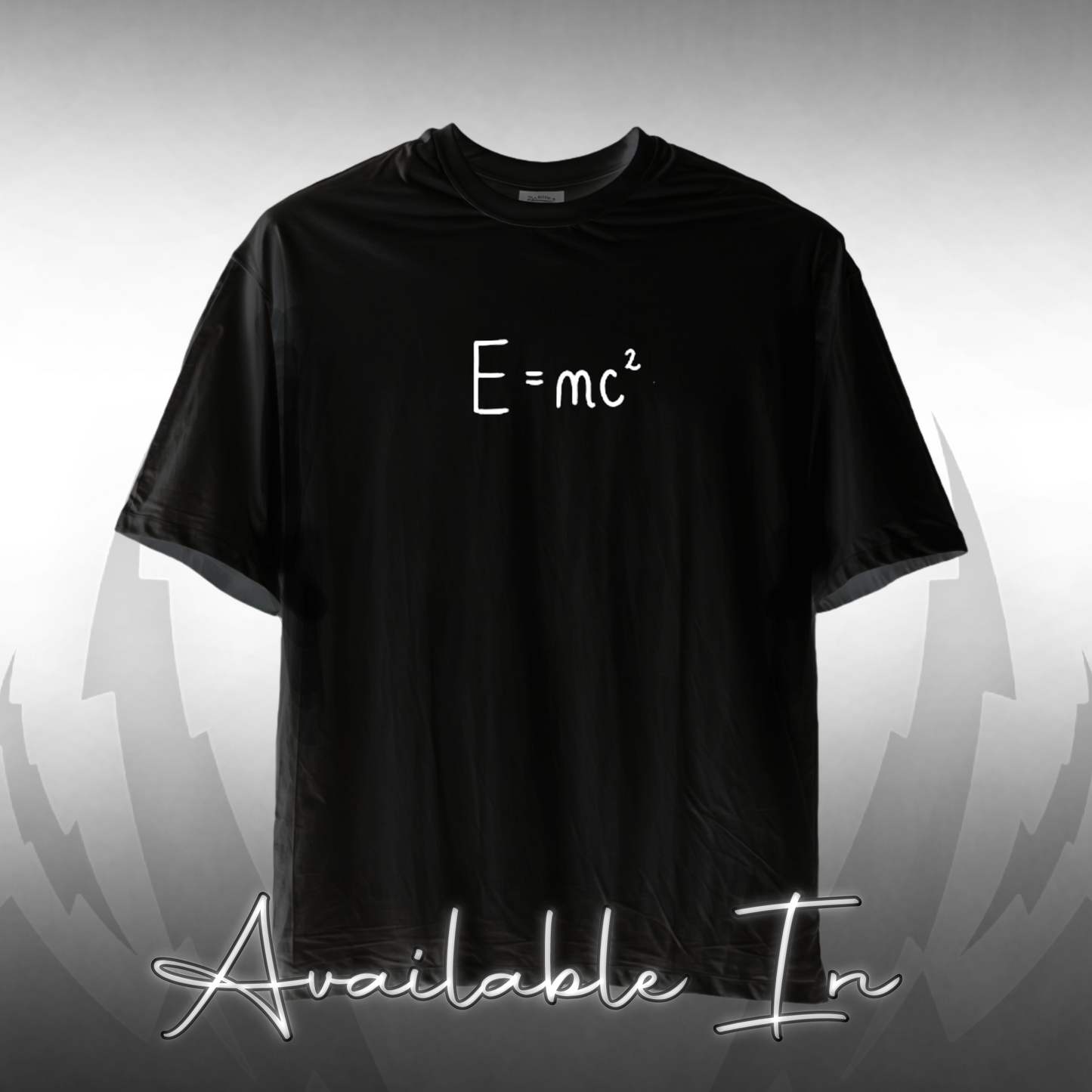 E=mc² ColdPlay Minimal Oversized Teez