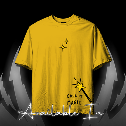 'Call it Magic' Coldplay Premium Oversized Teez