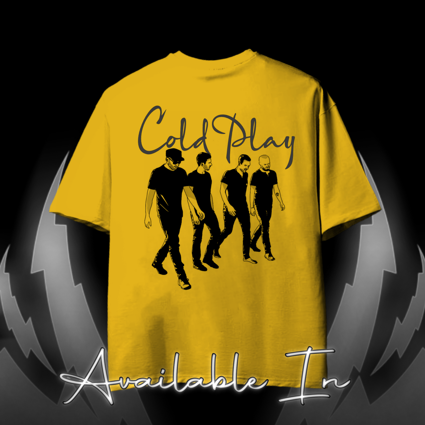 ColdPlay 2 Premium Oversized Teez