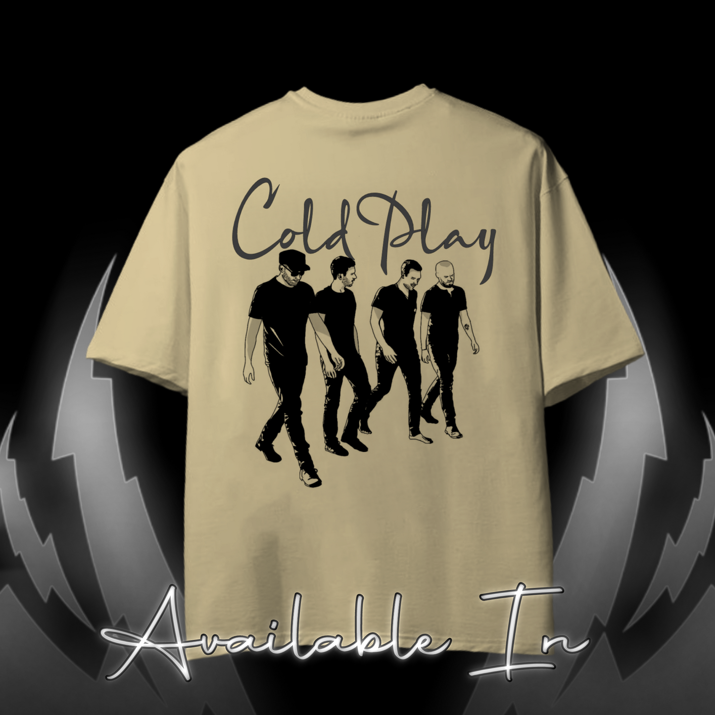 ColdPlay 2 Premium Oversized Teez